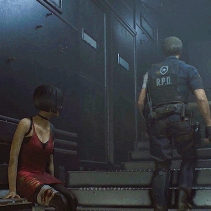 asukadatto — RESIDENT EVIL — LEON & ADA Resident Evil 2