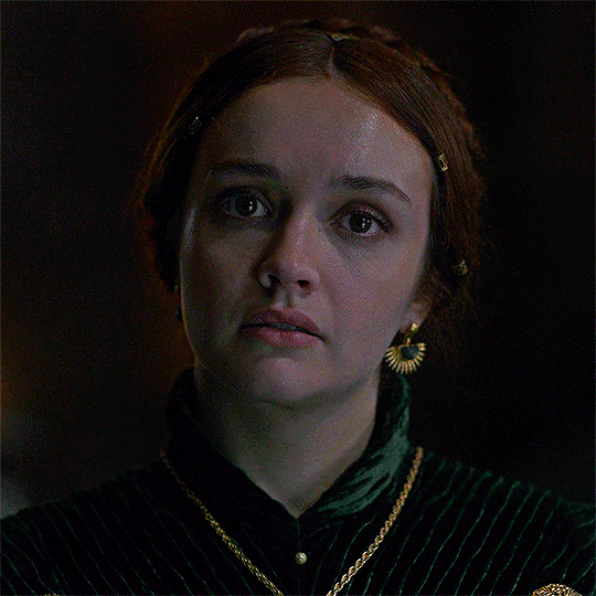 The Widow : Emma D’Arcy and Olivia Cooke as RHAENYRA TARGARYEN...