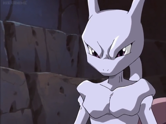 Why does Mewtwo save that bus in Mewtwo returns in