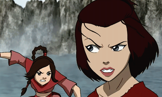 avatar the last airbender suki and ty lee