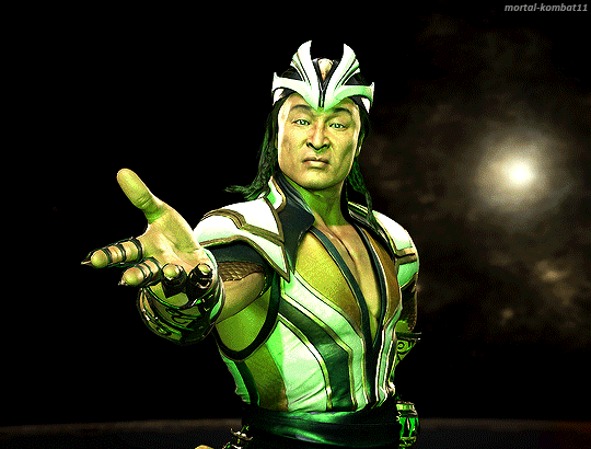 Why doesn't mk11 shao kahn have the finger looking things on his forehead?  : r/MortalKombat