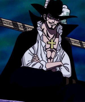 Olhos de Gavião 👁️  Dracule Mihawk (One Piece) - Lucky 