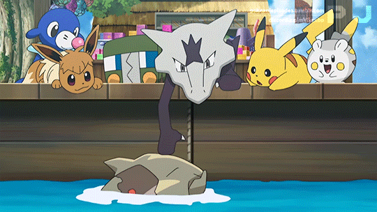 pokeaniepisodes: A proud mother cheering on her - Smiling Performer