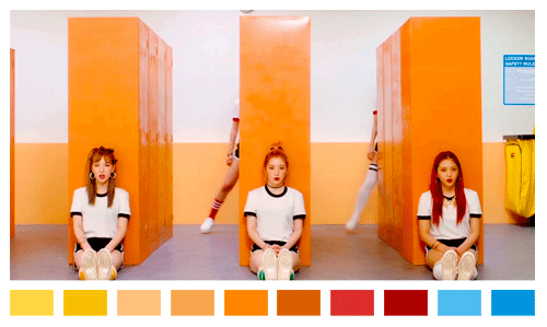 kpoppingcolors — Red Velvet - Russian Roulette (2016) Oh you're