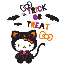 ♡サンリオ♡ — 🧡 happy halloween and national black cat day 💜