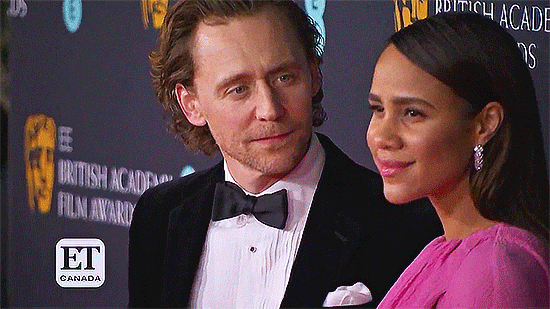 Tom Hiddleston And Zawe Ashton On Red Carpet At Zawe My Beloved