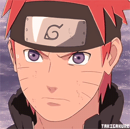 the sleep jutsu — Naruto with His Mom's Red Hair ♡