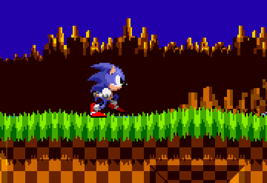 So Cold🆖 on X: @losermakesgames for a setting, probably Green Hill Zone  but horribly miscolored  / X
