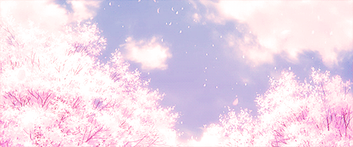 I love you with all my heart — Signs as anime cherry blossoms~