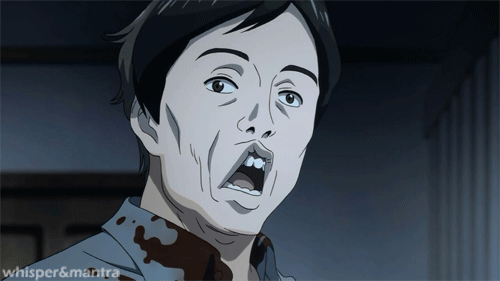 Sorry, I Stuttered. — Parasyte Episode 1 Metamorphosis