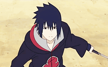 naruto hell | Sasuke wearing the Akatsuki cloak + vs Itachi...