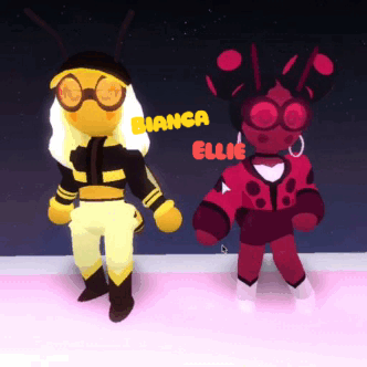 Quicktiger O Hey Guys Meet Ellie And Bianca A Ladybug And A - devgame roblox