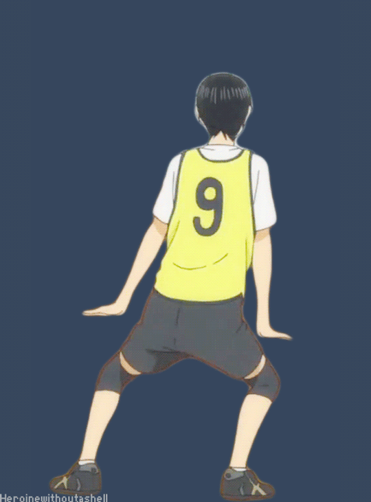 Anime boys are hot and I’m afraid, Kageyama doing his weird dance on