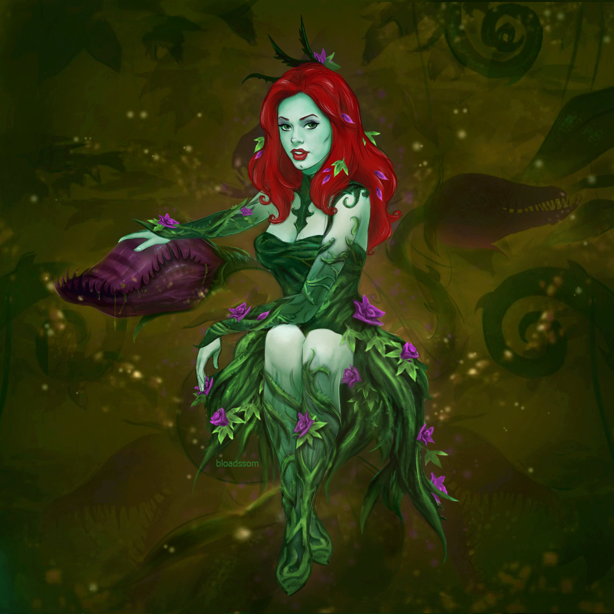 The Best Poison Ivy for me - Rose McGowan – @bloadssom on Tumblr