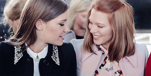 Adèle Exarchopoulos et Léa Seydoux égéries Miu Miu