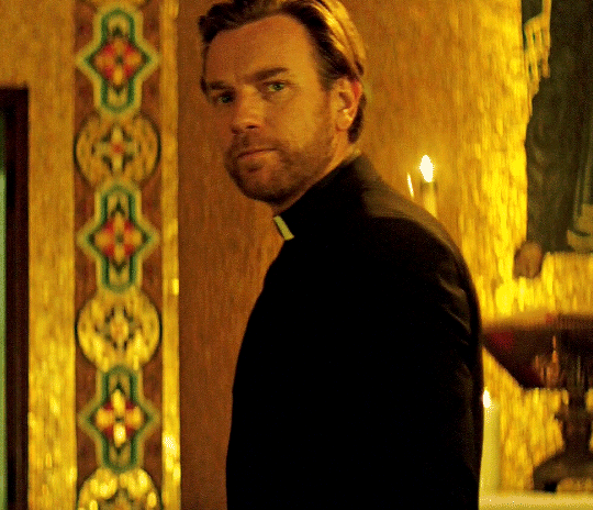 site:tumblr.com happy birthday ewan mcgregor aaron hotchner's rolled up sleeves — EWAN McGREGOR as Father Kelly The  Birthday Cake...