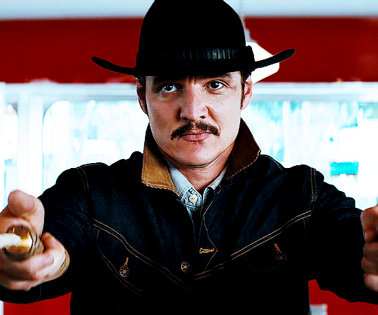 Gazing Into The Void Pedro Pascal As Agent Whiskey In Kingsman The