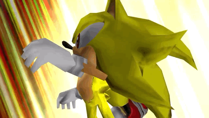 We all danced in fire — Sonic Adventure 2 (2001) - Super Sonic and Super