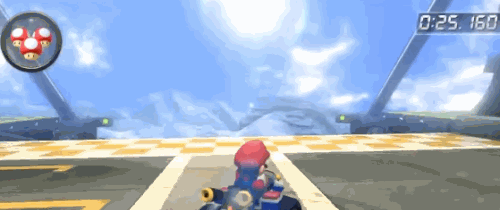 Supper Mario Broth - In Super Mario Maker 2, a visual glitch