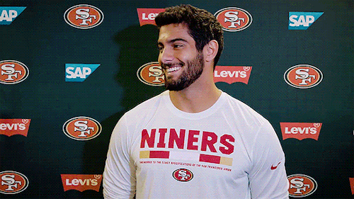 Jimmy Garoppolo on Tumblr