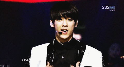 Lots of Kpop  Gifs  Minhyuk BToB  Gif  Hunt