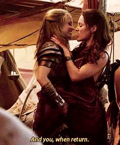 Spartacus Lesbian Scene