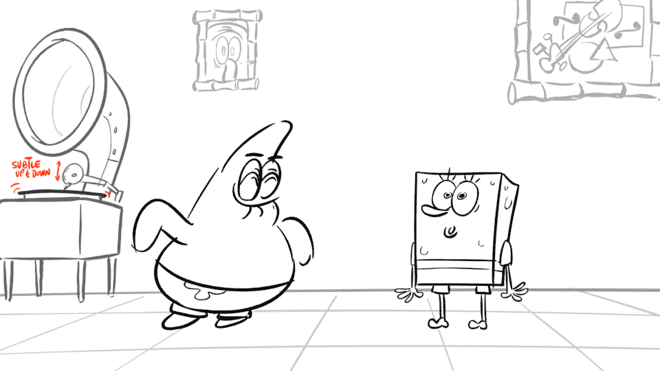 Ｔｒｉｋｉ－Ｔｒ 0 ｙ ! ! ! COMMISSIONS OPEN! on X: i found this cool storyboard  image of a episode of spongebob hehehe looks funny   / X