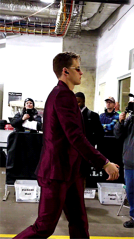 Joe Burrow Maroon Suit 