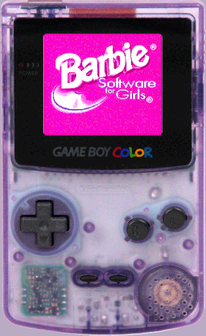 Barbie game boy deals color