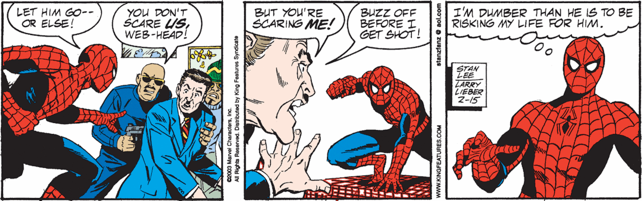 Spider-Man Sass — Huh.