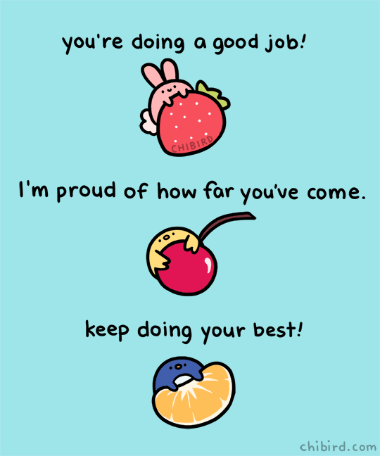 chibird — Please enjoy these rolling fruit animals, here to...