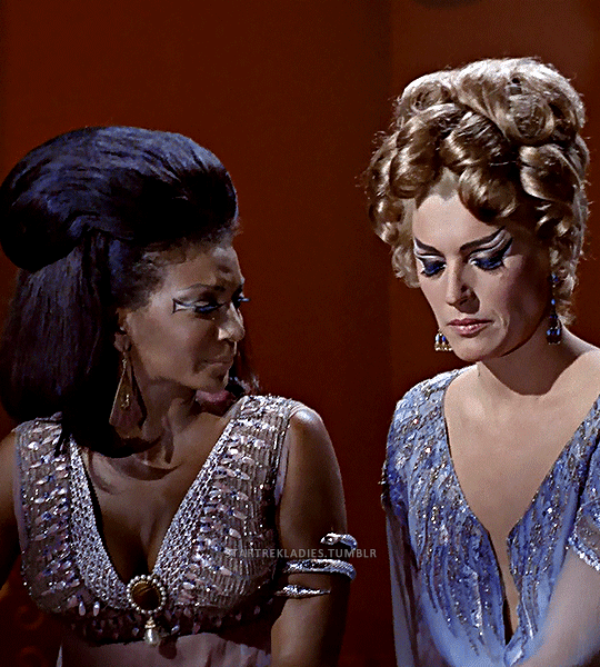 STAR TREK (1966–1969) ⤷ Plato's Stepchildren : star trek ladies