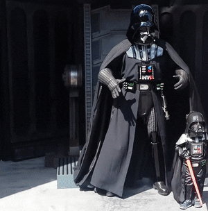 Consumed By Star Wars Feelings Darth Vader Meets Baby Darth Vader X