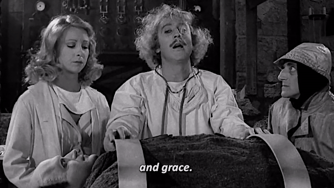 Everything was rubbish, and all rubbish was wonderful. — Gene Wilder as ...