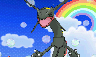 Shiny Hunter - VGC Player — Pokemon Amie - Shiny Rayquaza