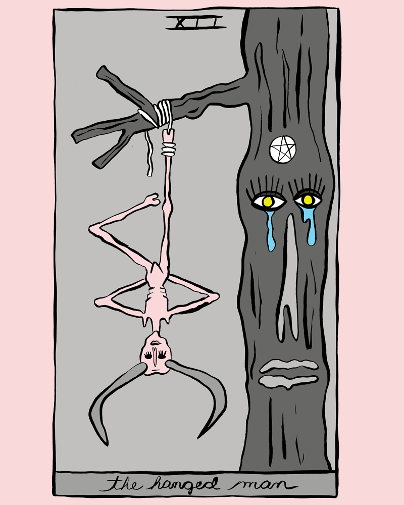 it's holly simple — THE HANGED MAN from Holly Simple Tarot