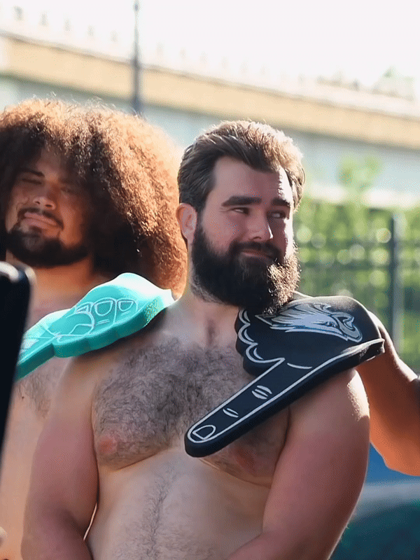 Old Man Enjoyer Jason Kelce And Eagles Naked For Espn Body Issue