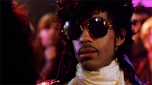 Prince Purple Rain Round Sunglasses