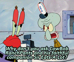 SQUIDWARD SMELLS on Tumblr