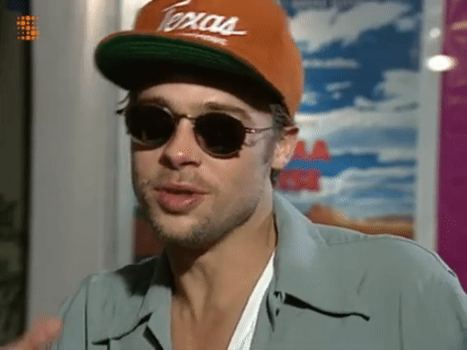 Mostly Retro Brad Pitt Interviewed For Thelma And Louise