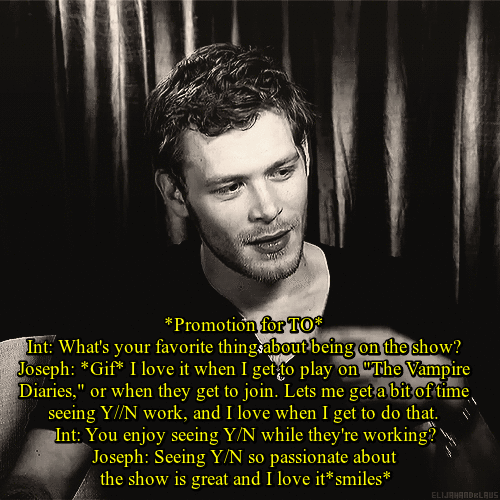 AU: Being Married to Joseph Morgan and acting on&hellip; - Imagines