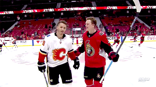 Matthew Tkachuk tells people he won't fight his brother in the