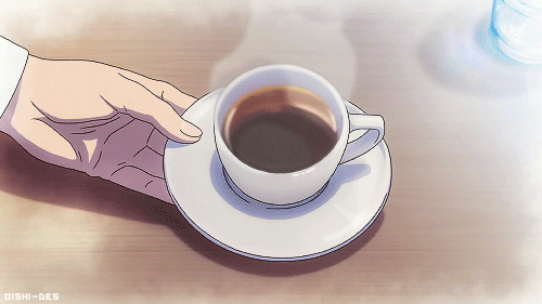Anime Food  Aesthetic anime Anime coffee Anime