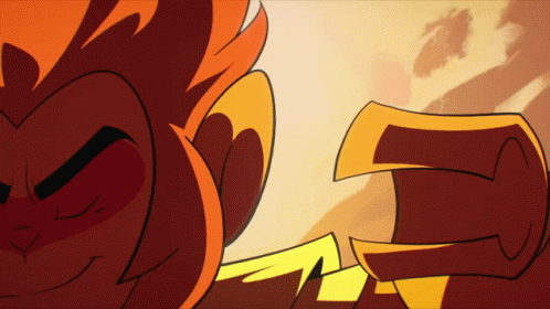 Monkey King - GIF by Rotten15Samke on DeviantArt