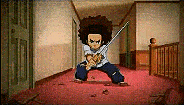 boondocks huey with sword