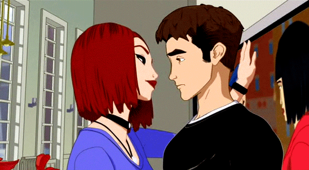 Peter&MJ in Spider-Man: The New Animated Series...