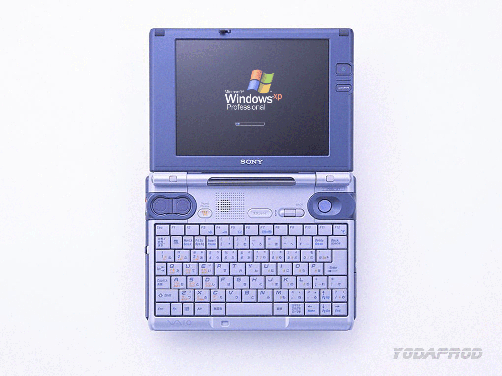 Rewind the 80's-90's — Sony Vaio PCG-U1 (2002)