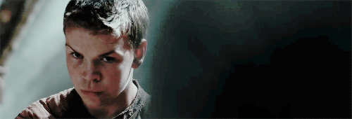 Things get heated between Thomas and Gally [The Maze Runner] 