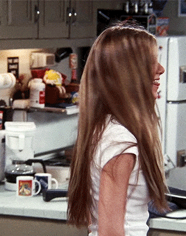 Fuck Yeah Chandler Bing — friends-daily: Rachel Green + long hair