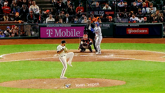 catcher thighs and baseball skies — Will Smith » Solo home run » Giants @  Dodgers »